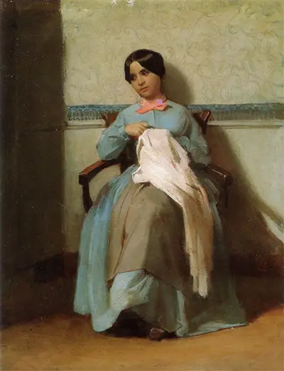 Portrait of Léonie Bouguereau William-Adolphe Bouguereau